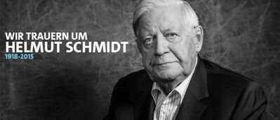 Helmut Schmidt 1918-2015